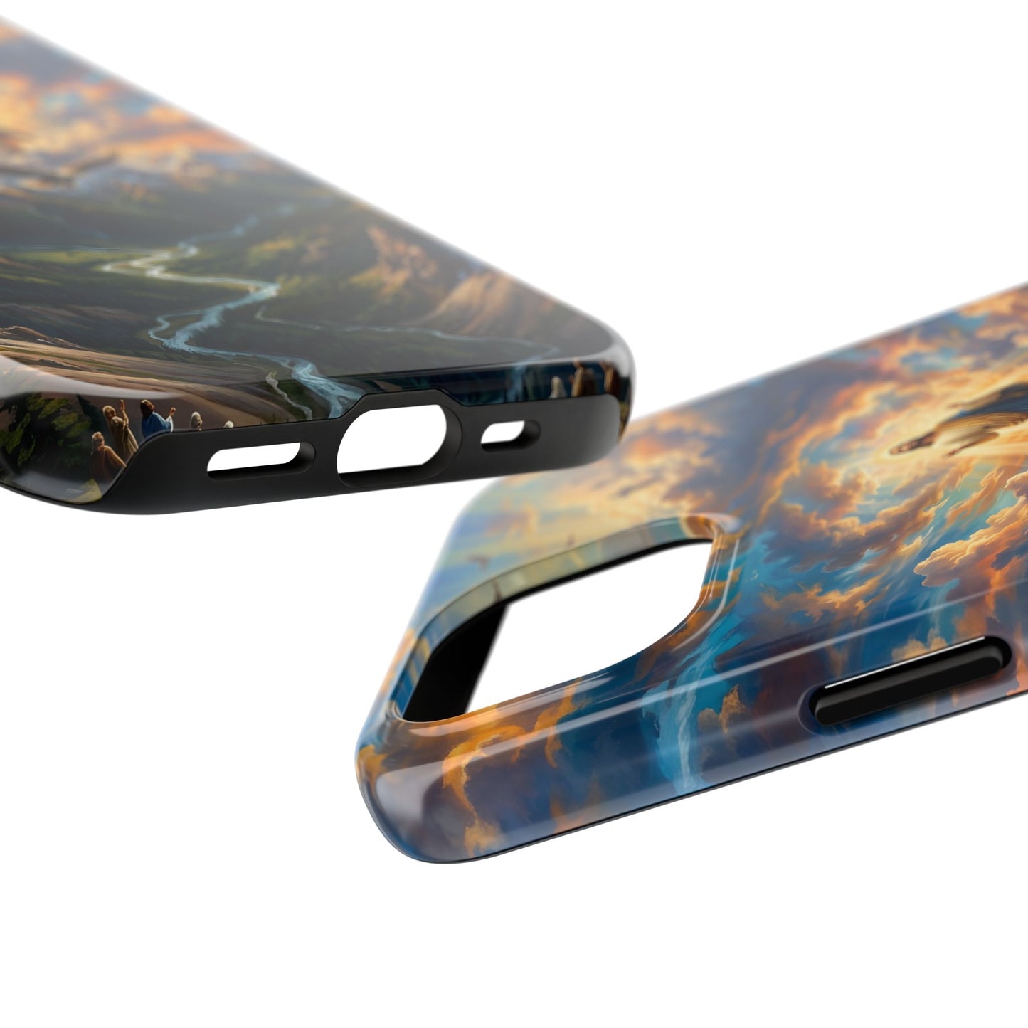 “Soaring Like Eagles - Hope in the Lord Over Mountains” - Phone Case