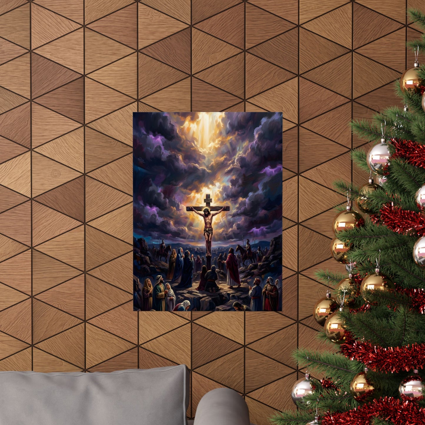 “It Is Finished - The Crucifixion at Calvary” - Poster
