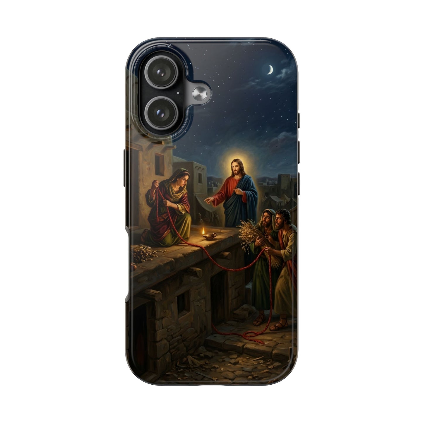 “Scarlet Cord - Rahab and the Spies” - Phone Case