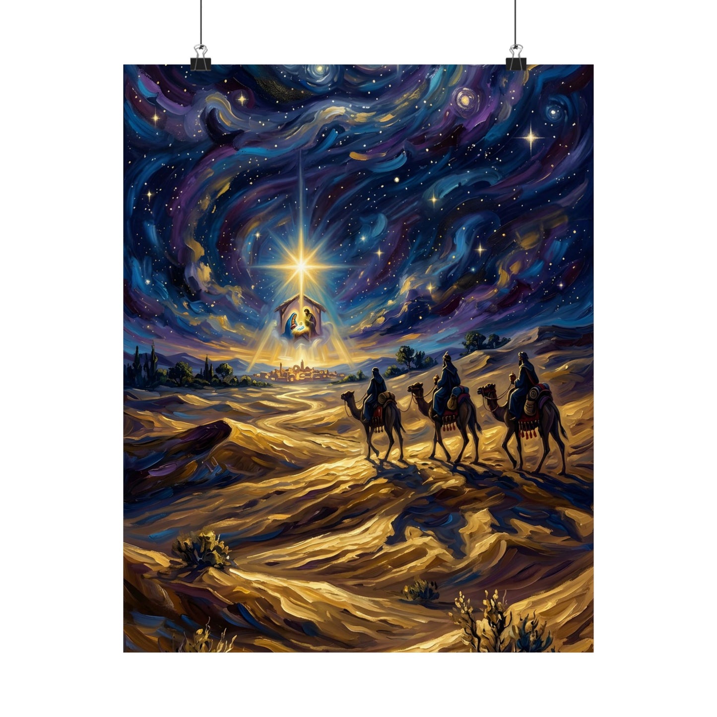 “Journey to Bethlehem - Wise Men Follow the Star” - Poster