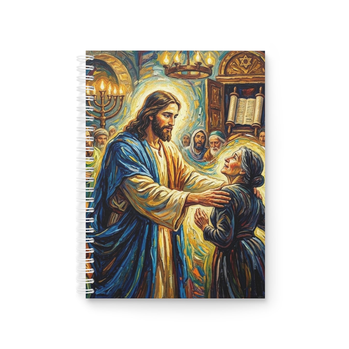 “He Is Loosed - Freedom from 18 Years of Suffering” - Spiral Notebook