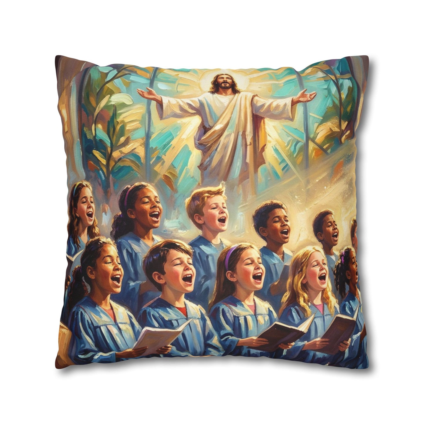 “Make a Joyful Noise - Children Sing Praise” - Pillowcase