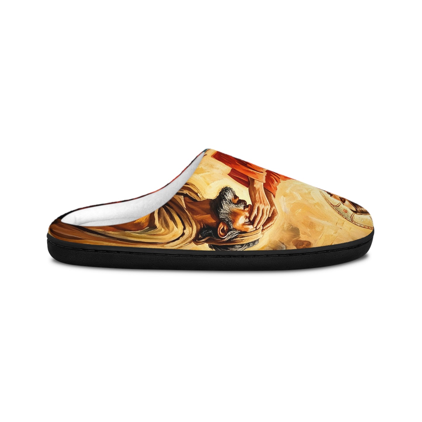 “He Opened My Eyes - Jesus Heals the Blind Man” - Indoor Slippers
