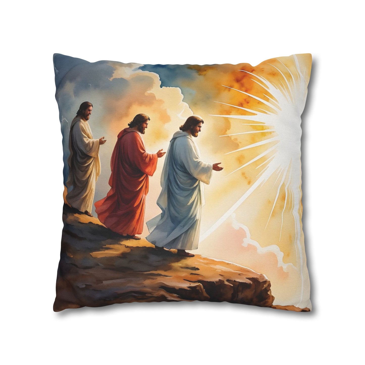 “Behold His Glory - The Transfiguration of Jesus” - Pillowcase