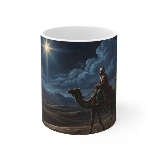“Journey to Bethlehem - Wise Men Follow the Star” - Coffee Mug