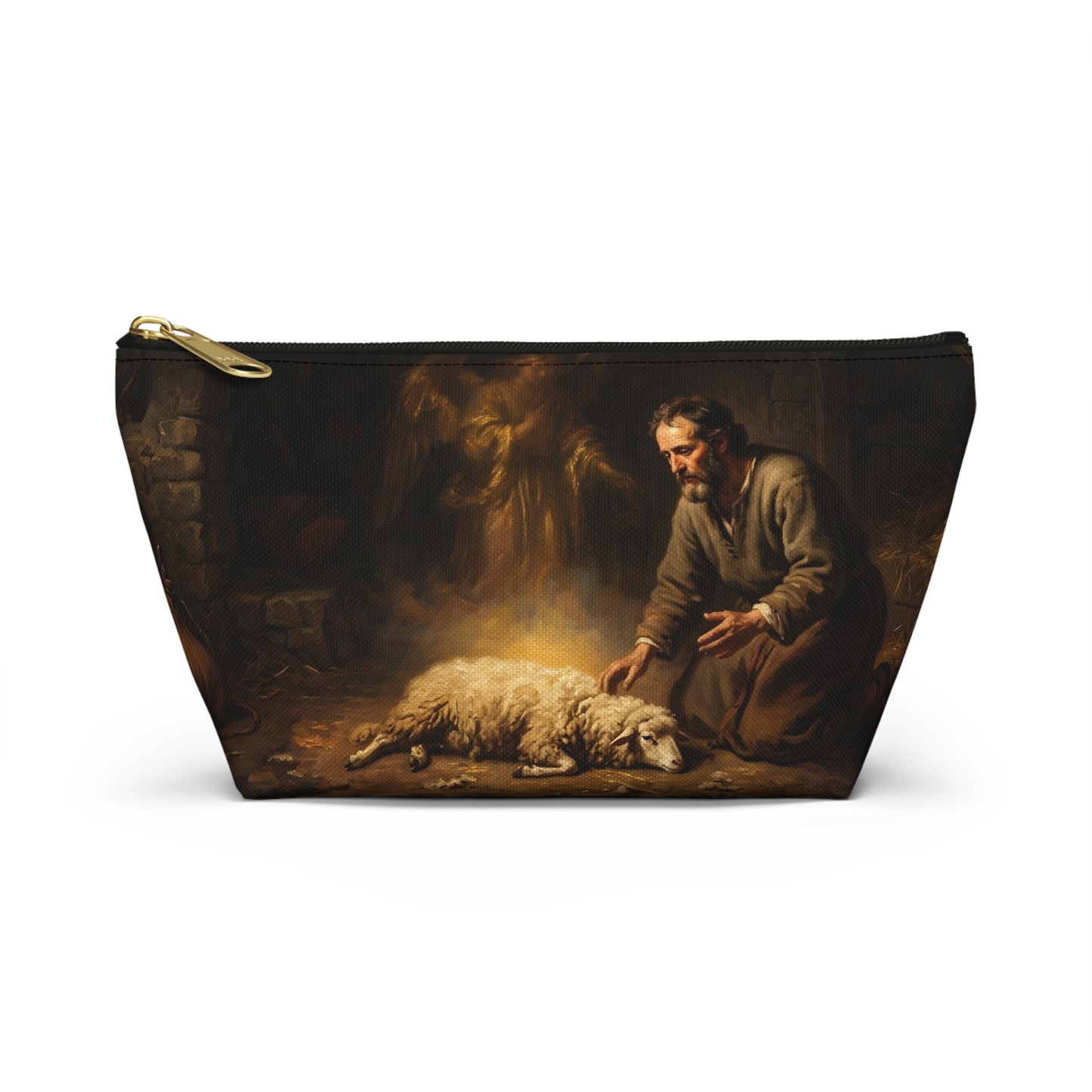 “Gideon's Fleece - Seeking Confirmation from God” - Accessory Pouch