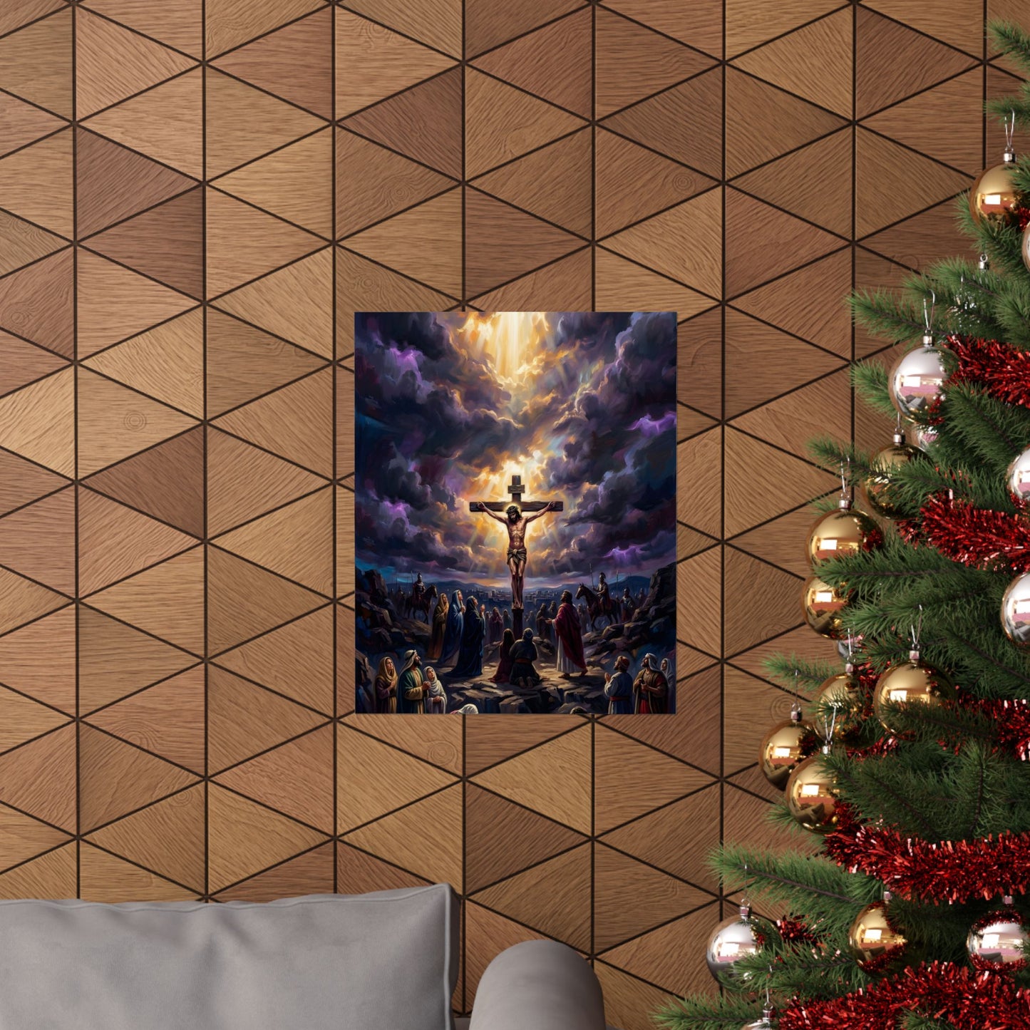 “It Is Finished - The Crucifixion at Calvary” - Poster