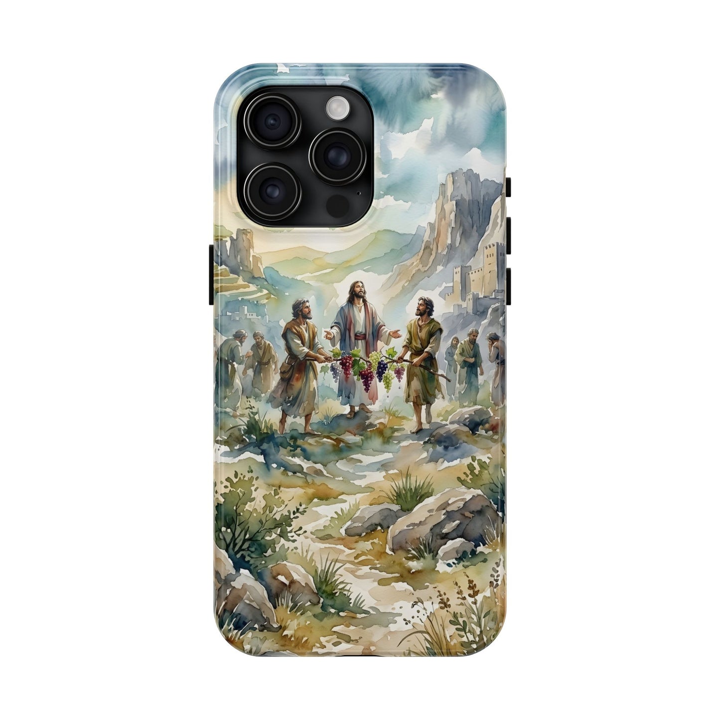 “Promised Land - The Spies Return from Canaan” - Phone Case