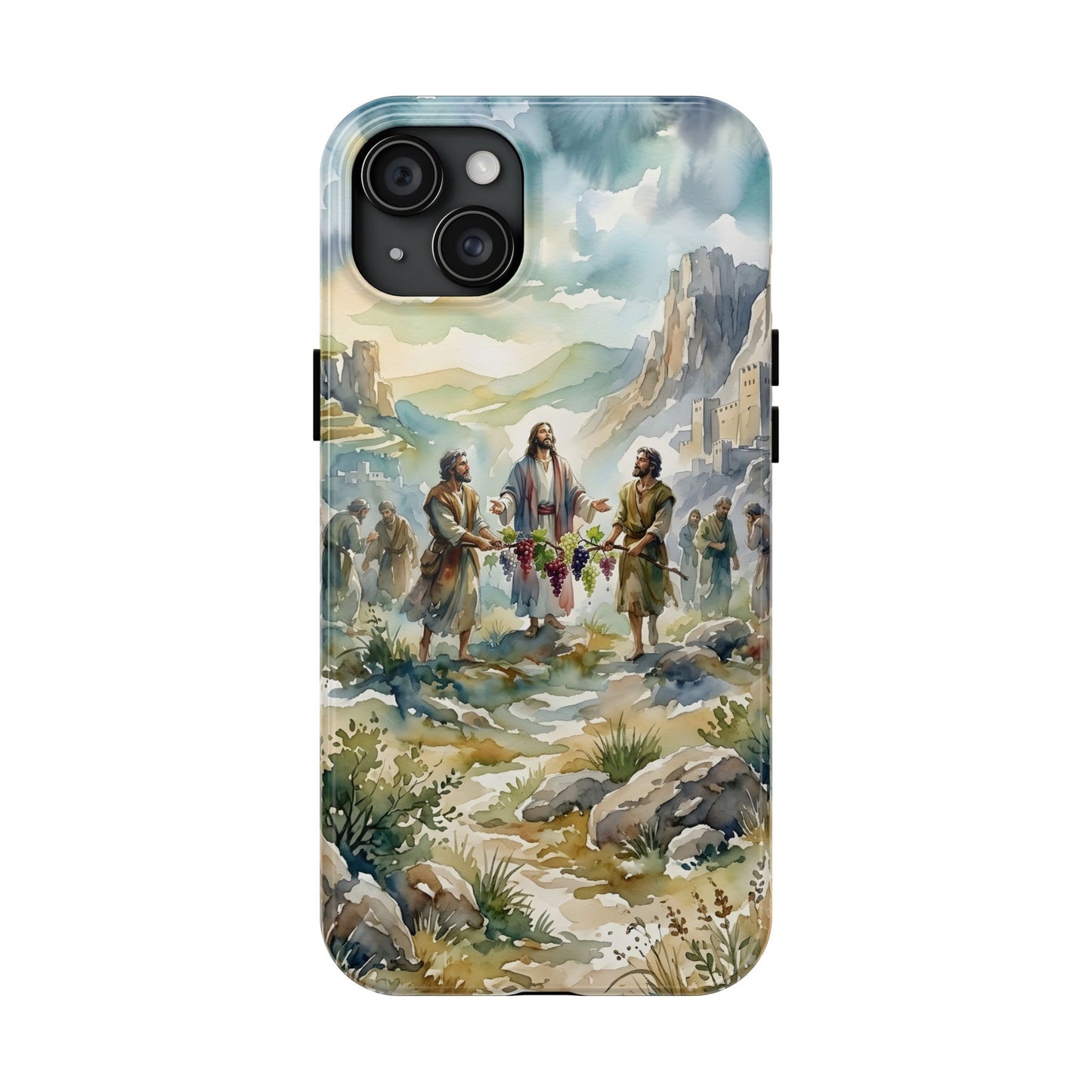 “Promised Land - The Spies Return from Canaan” - Phone Case