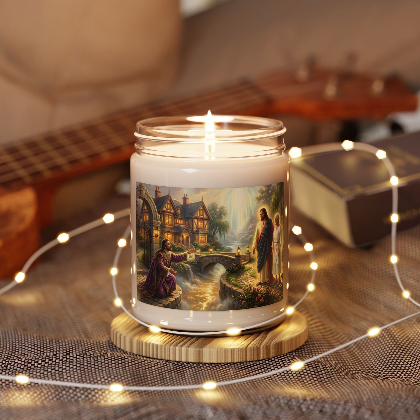 “The Great Reversal - Lazarus at the Rich Man’s Gate” - Scented Candle