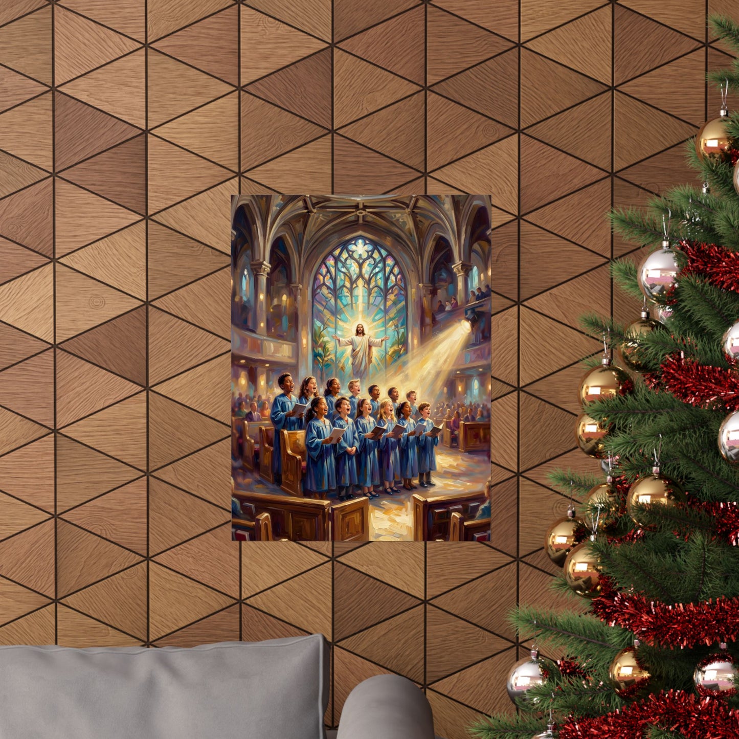 “Make a Joyful Noise - Children Sing Praise” - Poster
