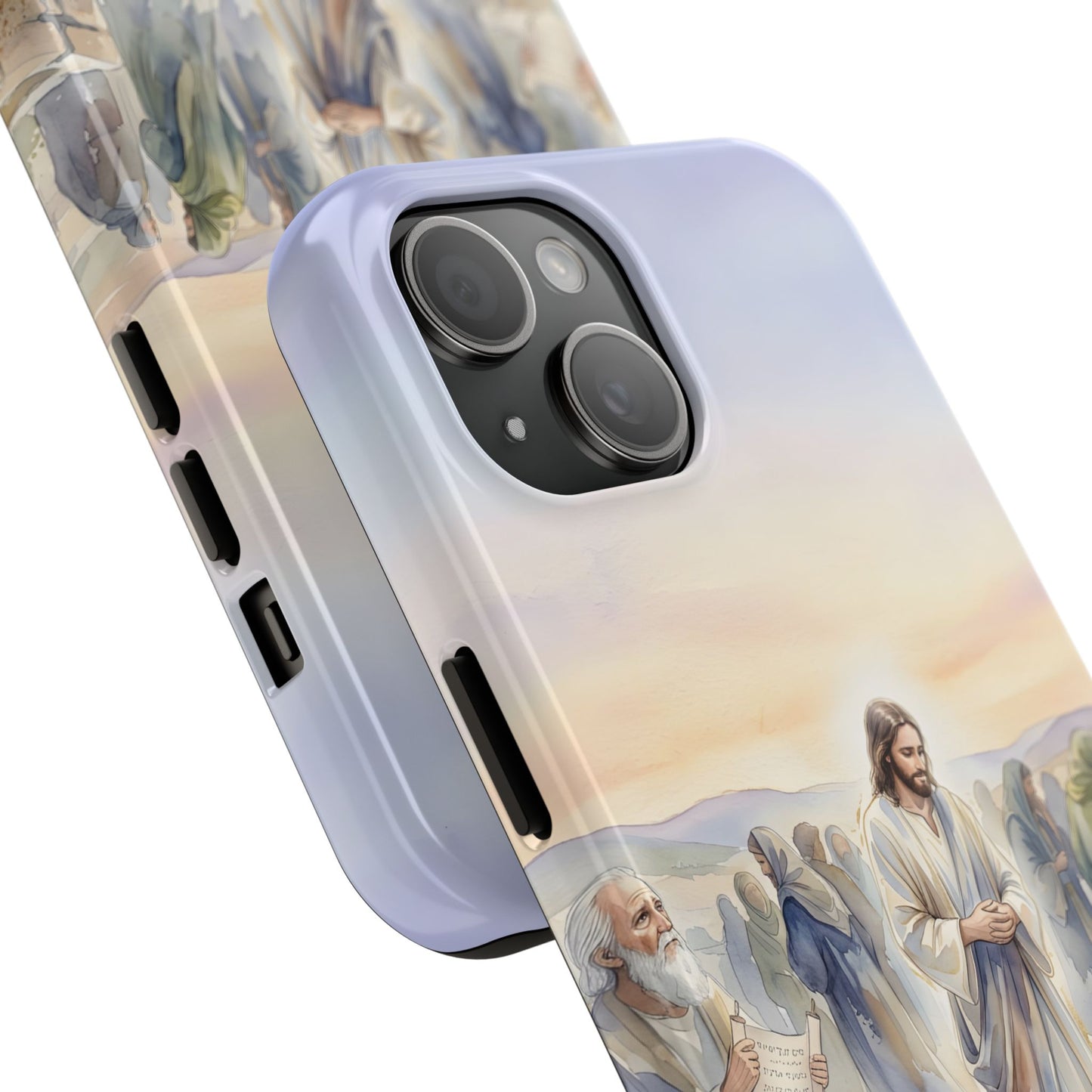 Isaiah prophesying the suffering servant - Phone Case