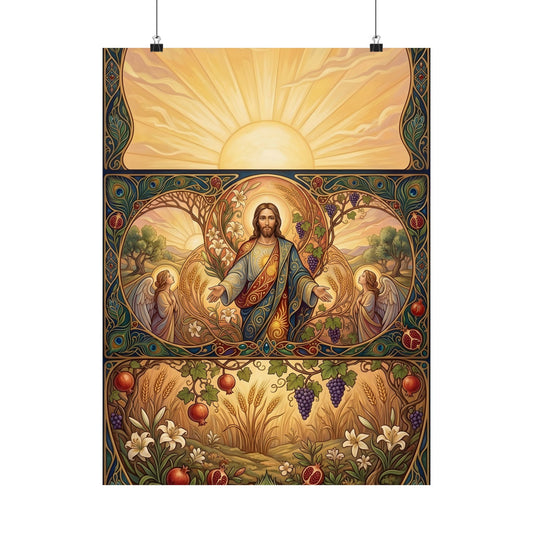 “New Mercies Every Morning - Golden Dawn of Hope” - Poster