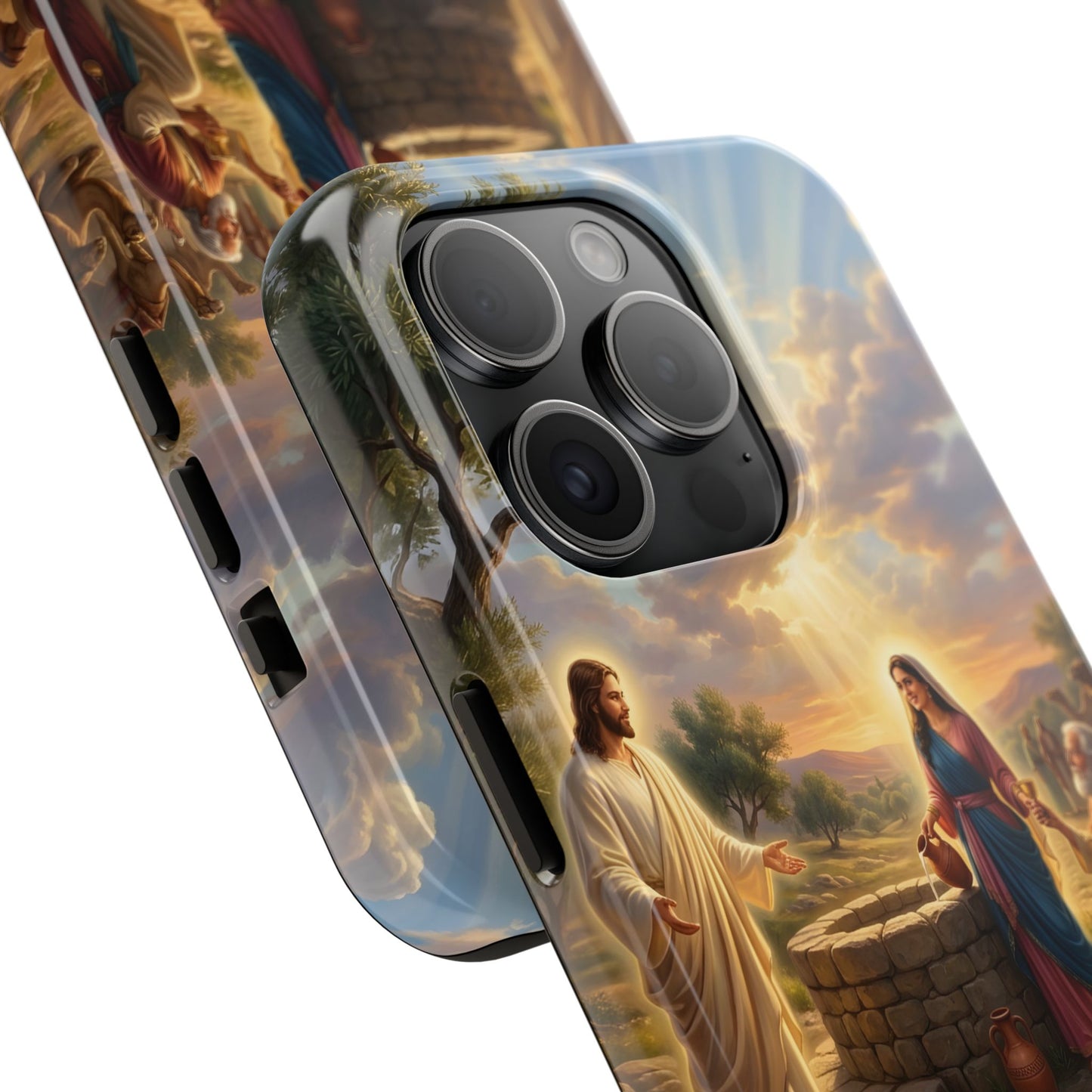 “Providence Unveiled - Rebekah at the Well” - Phone Case