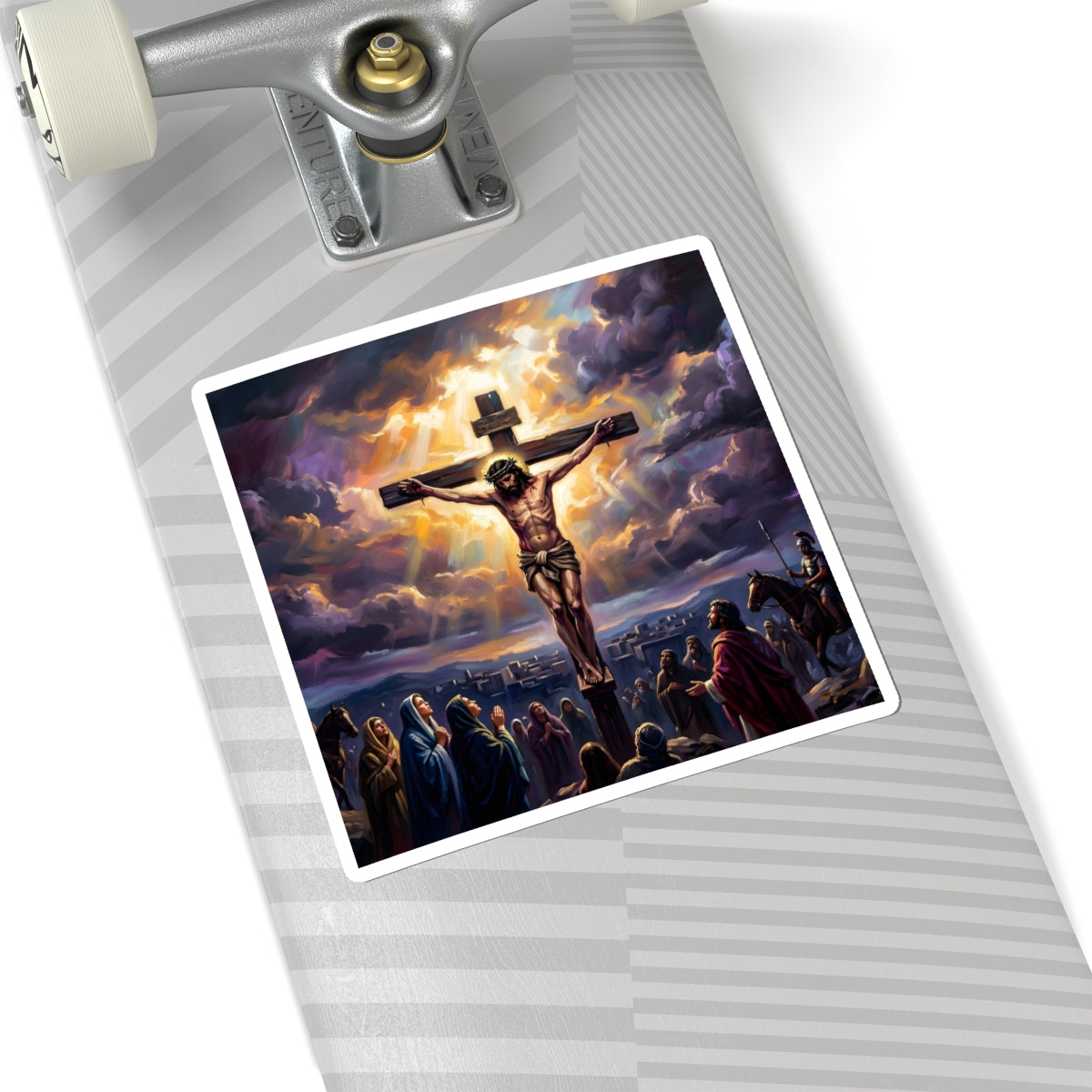 “It Is Finished - The Crucifixion at Calvary” - Sticker