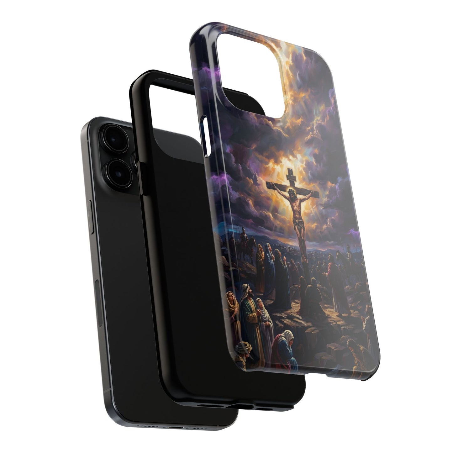 “It Is Finished - The Crucifixion at Calvary” - Phone Case