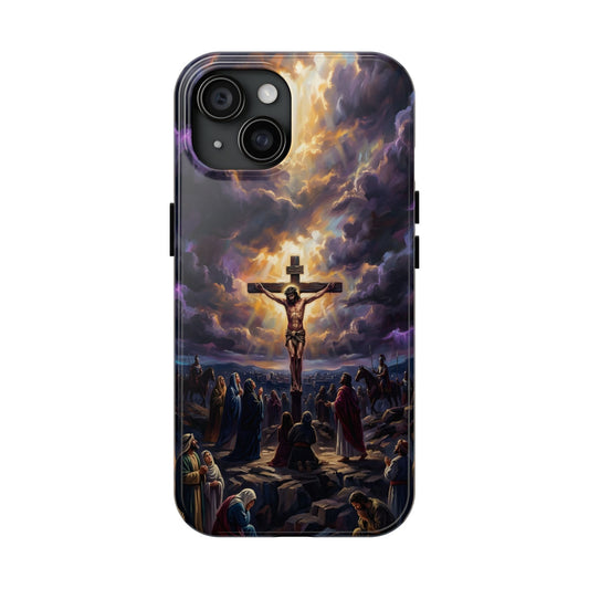 “It Is Finished - The Crucifixion at Calvary” - Phone Case
