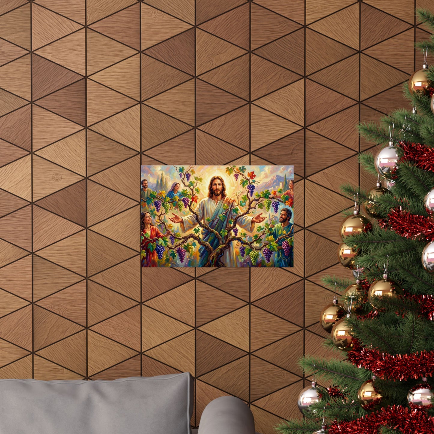 “I Am the True Vine - Abide in My Love” - Poster