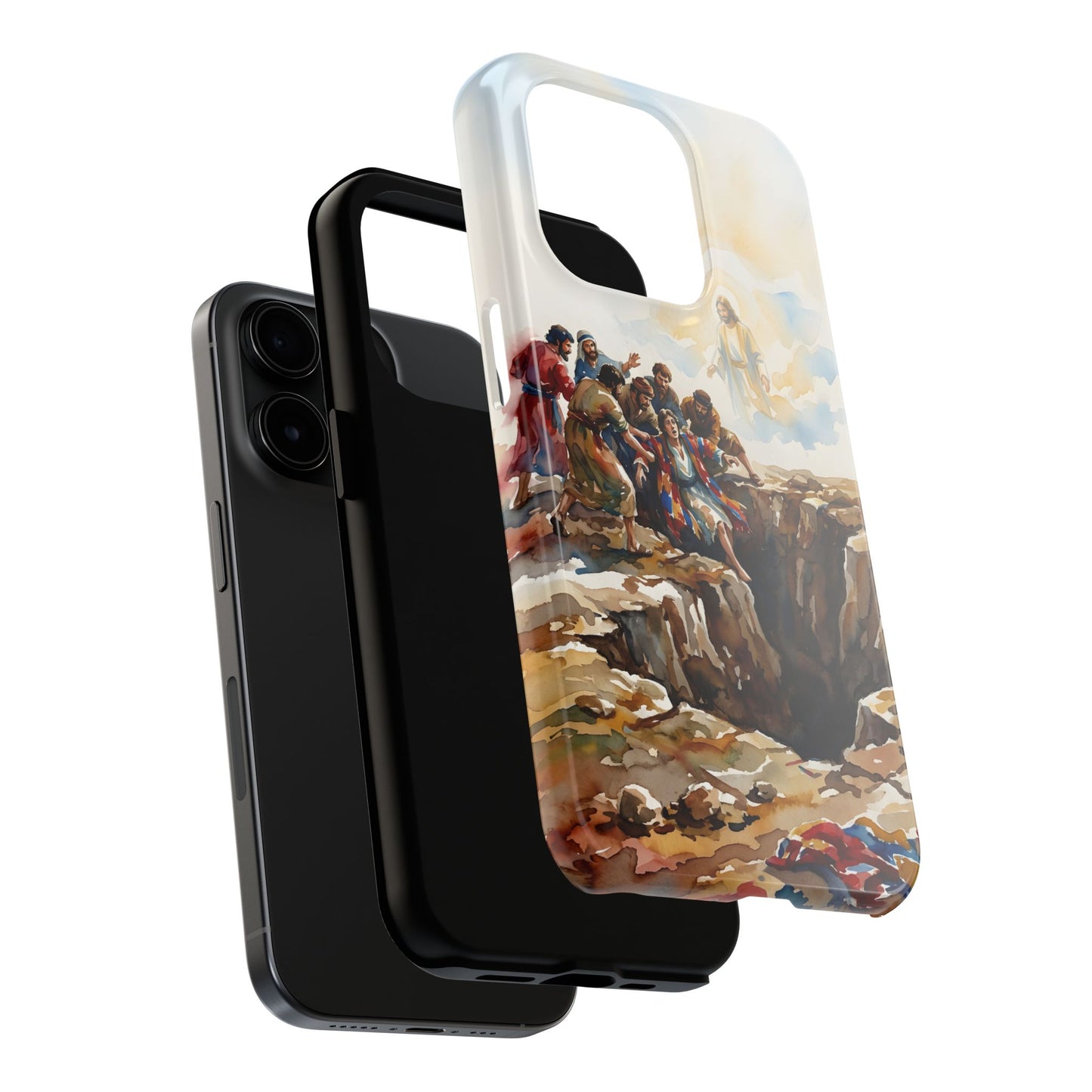 “Betrayal and Providence - Joseph in the Pit” - Phone Case