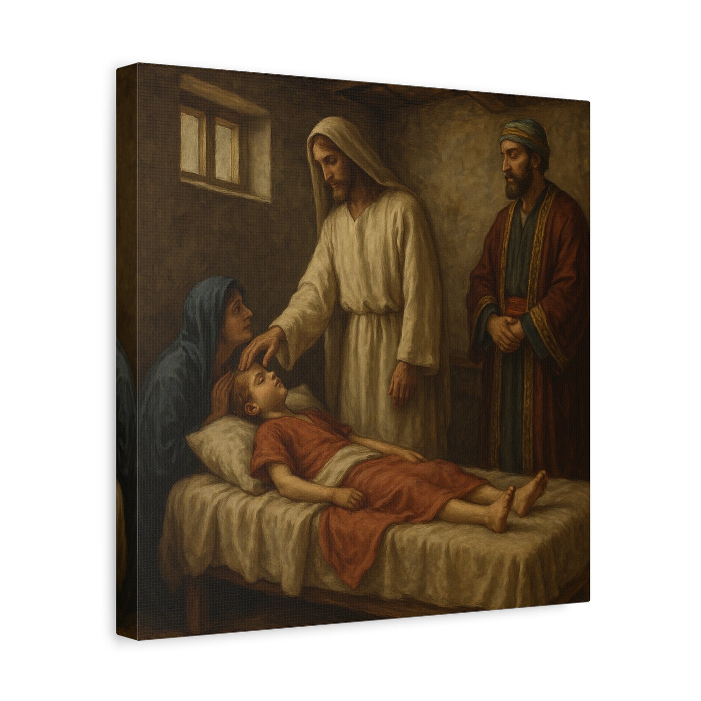 “The Healing Word – Jesus Restores the Nobleman’s Son” - Canvas Art