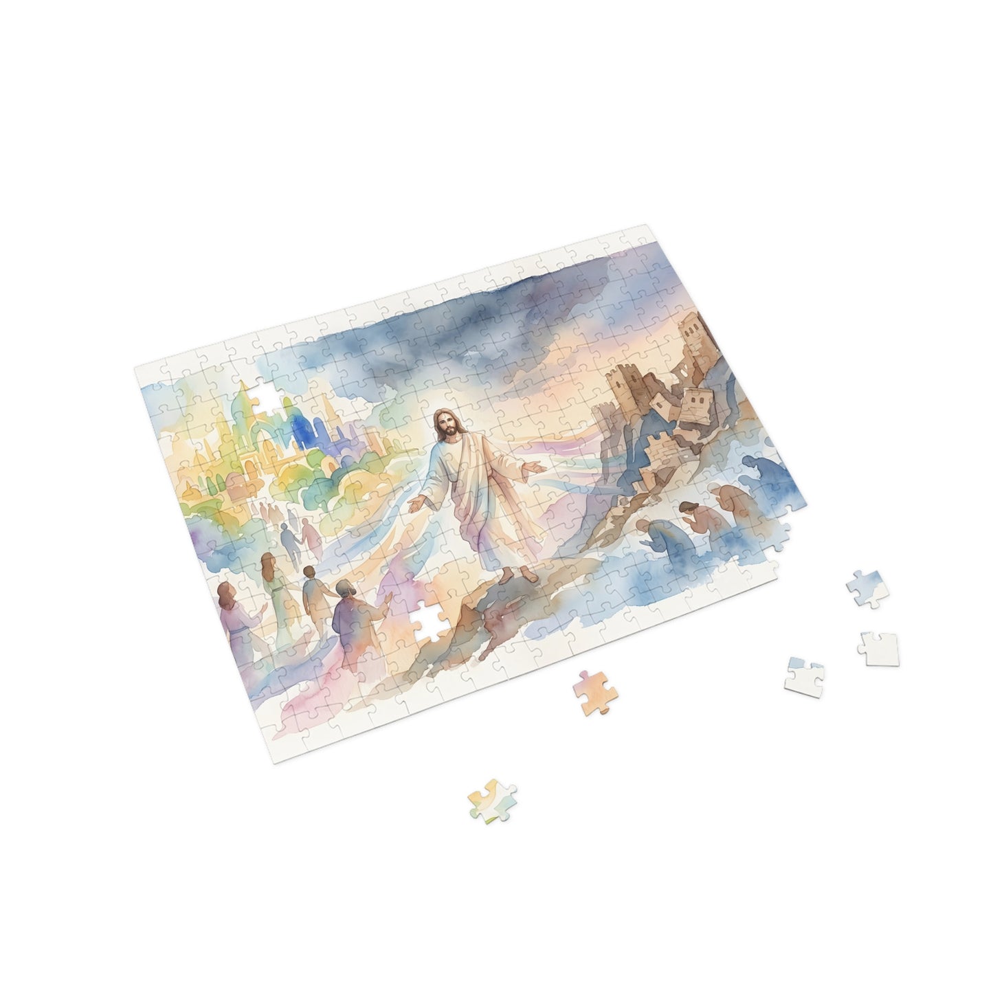 “Pride's Downfall - Obadiah's Prophecy” - Jigsaw Puzzle