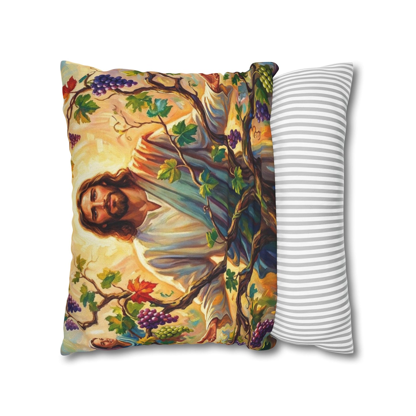 “I Am the True Vine - Abide in My Love” - Pillowcase