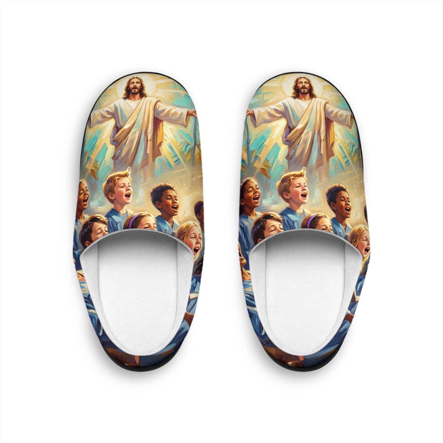 “Make a Joyful Noise - Children Sing Praise” - Indoor Slippers