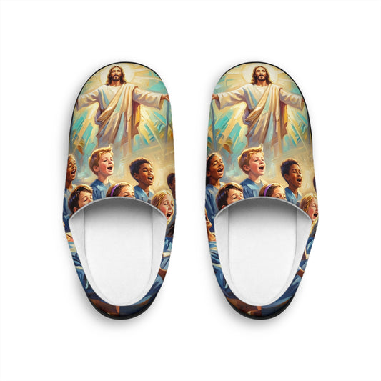 “Make a Joyful Noise - Children Sing Praise” - Indoor Slippers