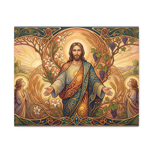 “New Mercies Every Morning - Golden Dawn of Hope” - Canvas Art