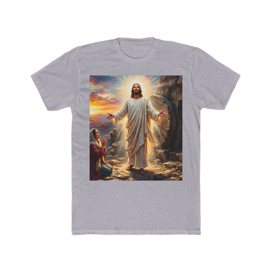 “He Is Risen - The Empty Tomb at Dawn” - T-Shirt