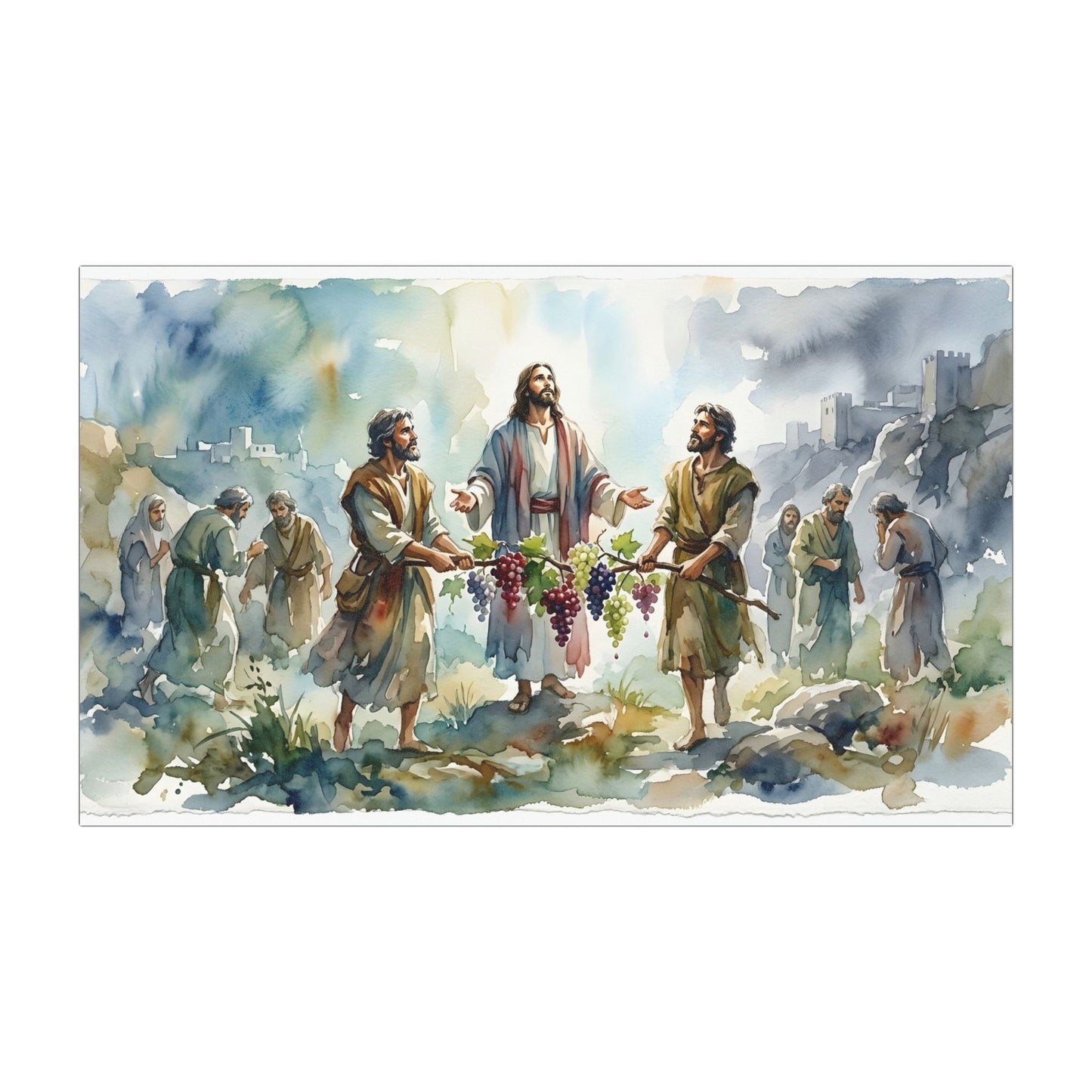 “Promised Land - The Spies Return from Canaan” - Car Magnet