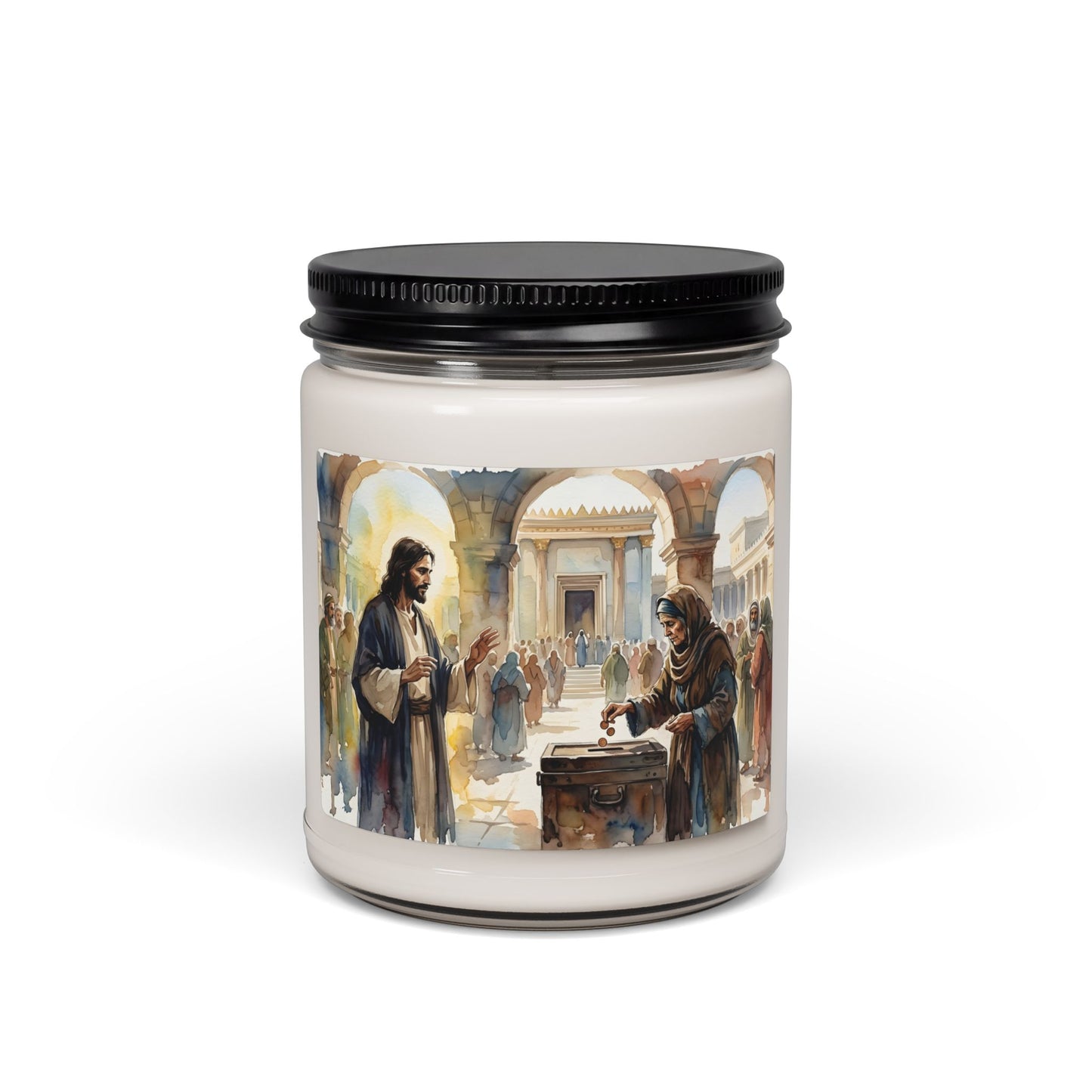“Her Offering - The Widow's Mite at the Temple” - Scented Candle