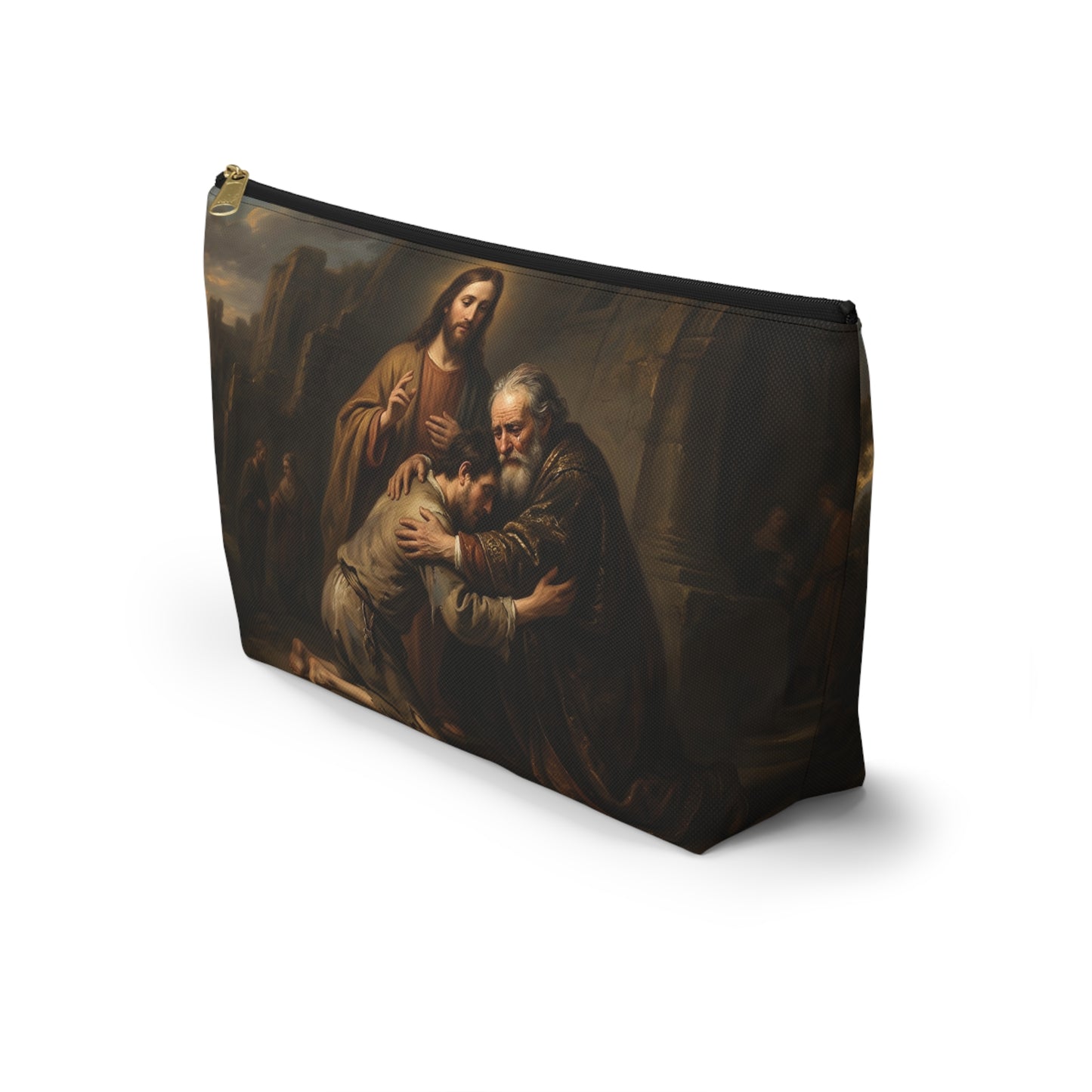 The prodigal son running toward his father - Accessory Pouch