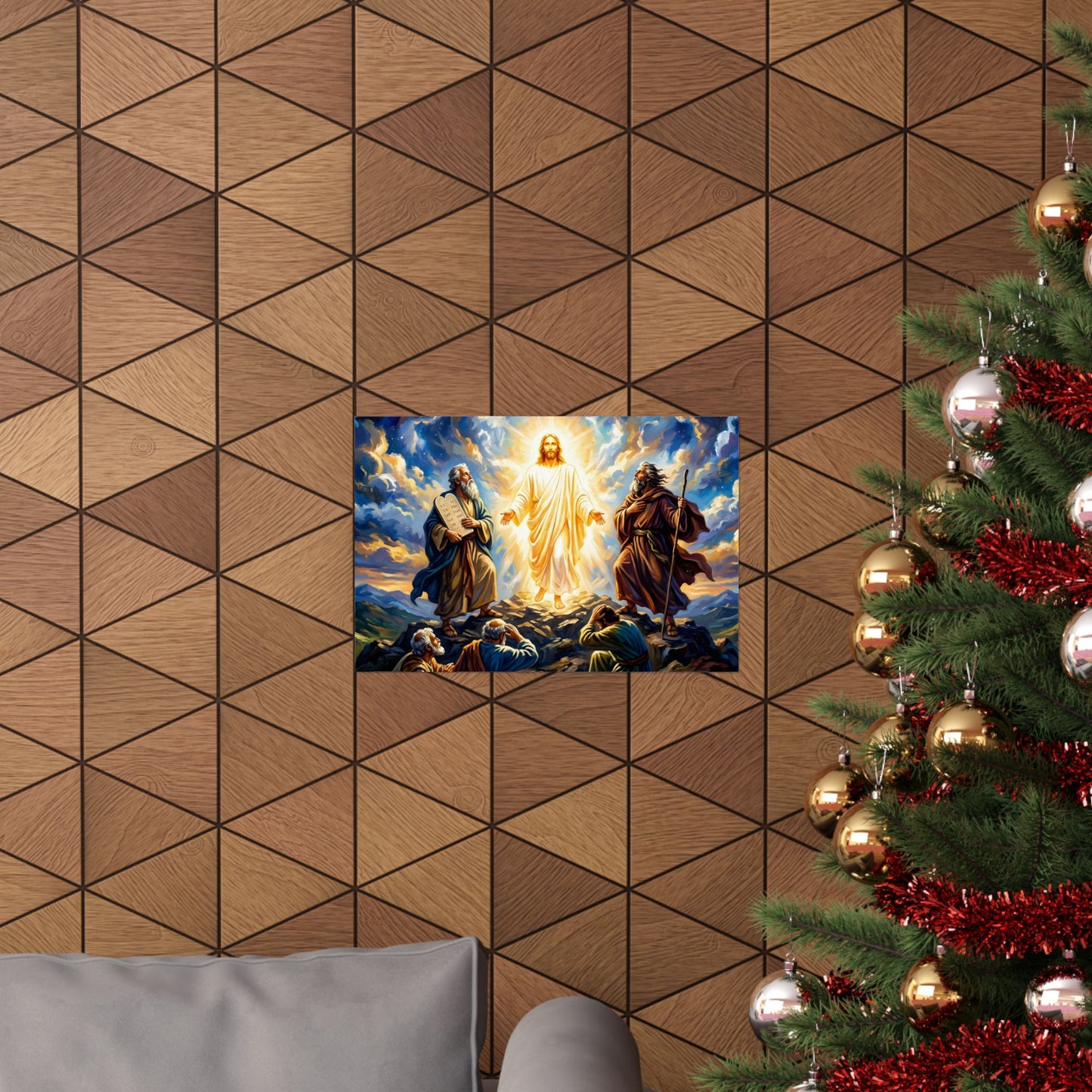 “Glorious Light - The Transfiguration of Jesus” - Poster