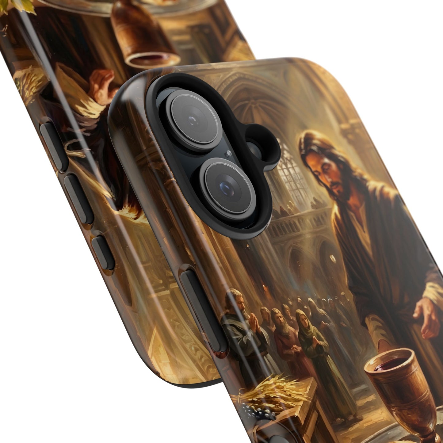 “The Harvest of Faith - Communion Still Life” - Phone Case