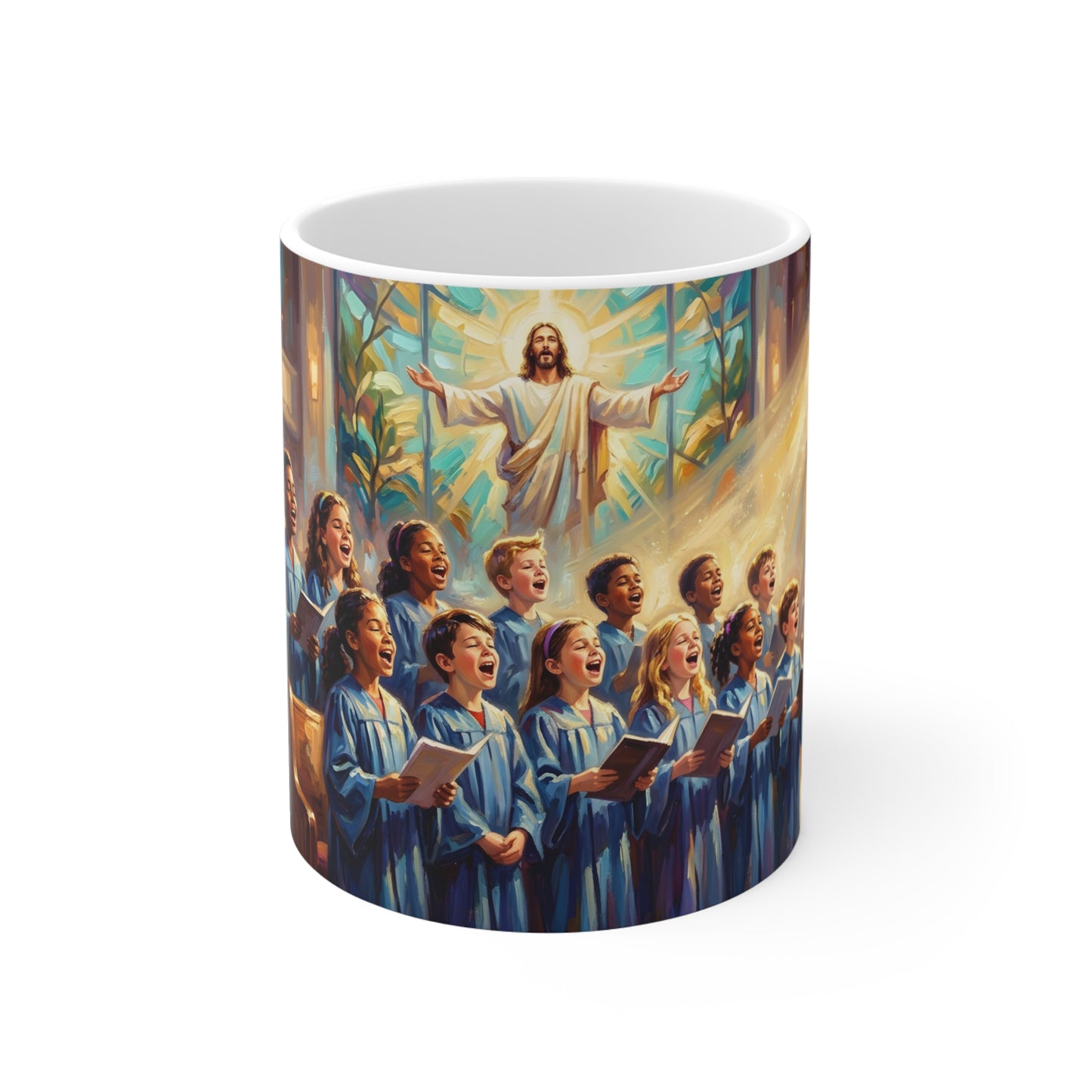 “Make a Joyful Noise - Children Sing Praise” - Coffee Mug