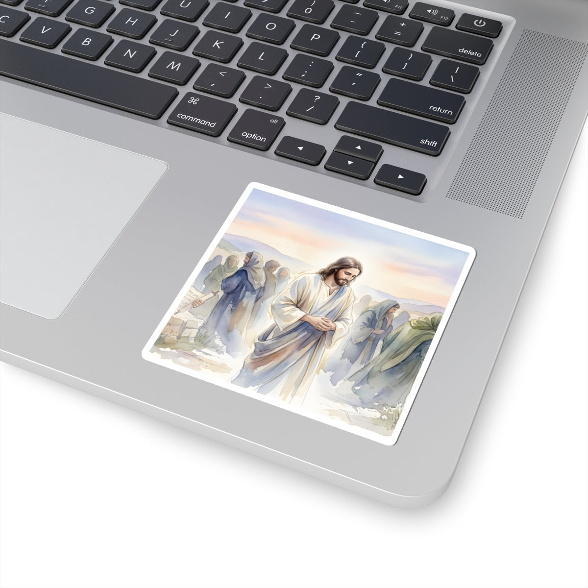 Isaiah prophesying the suffering servant - Sticker