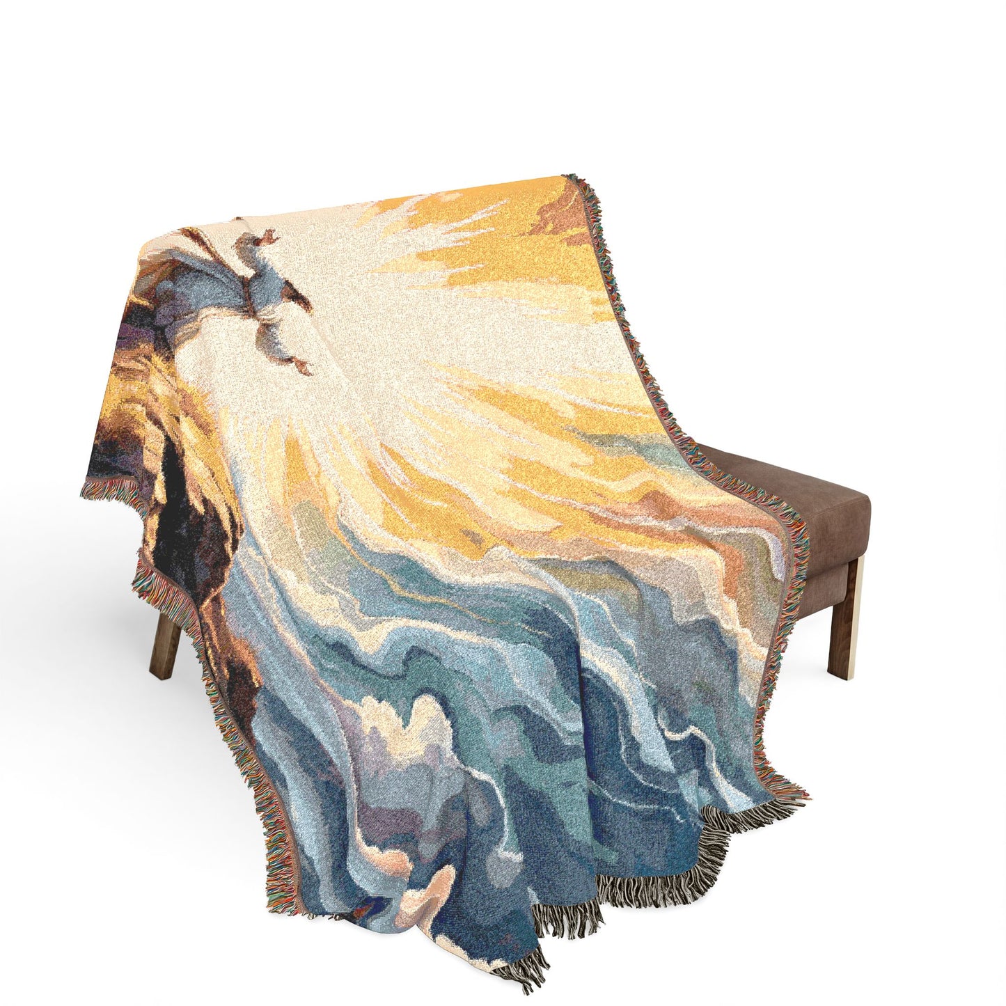 “Glorious Light - The Transfiguration of Christ” - Woven Blanket