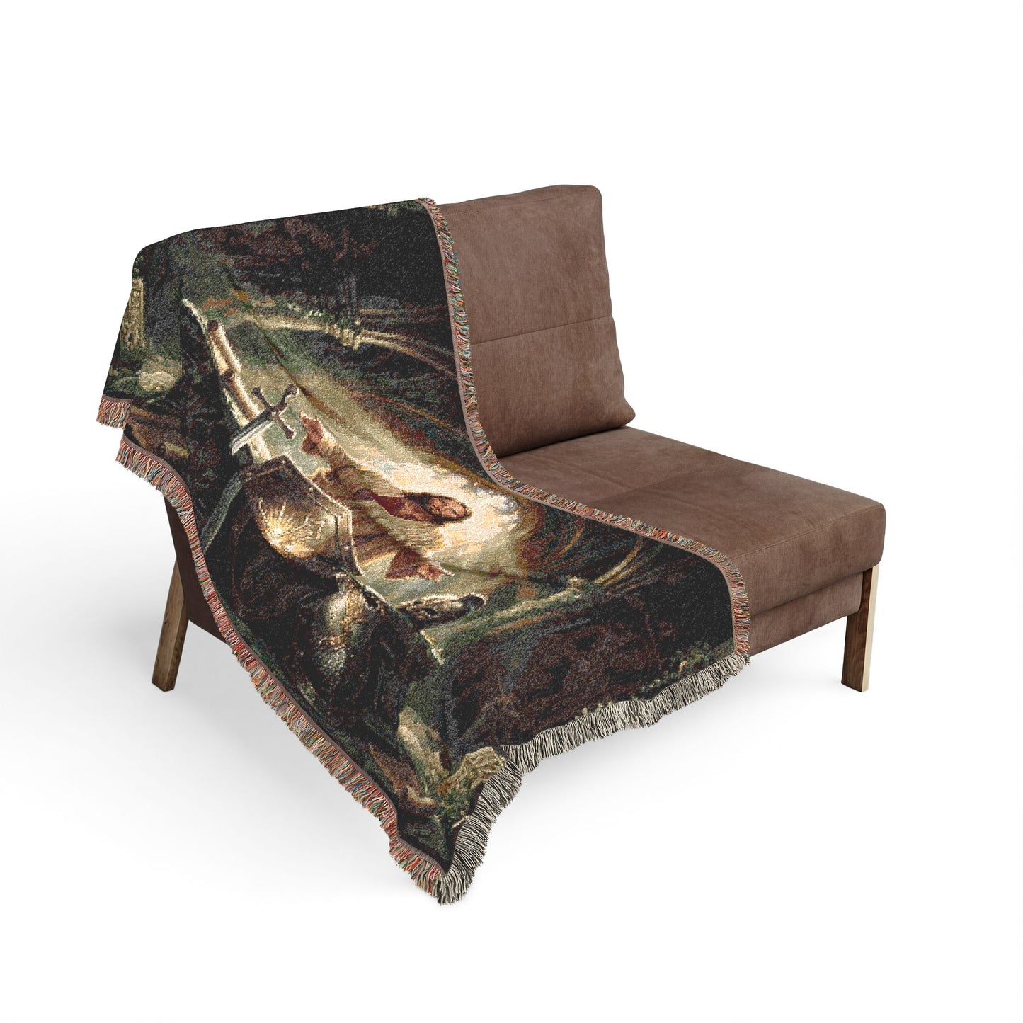 “Stand Firm - The Armor of God” - Woven Blanket