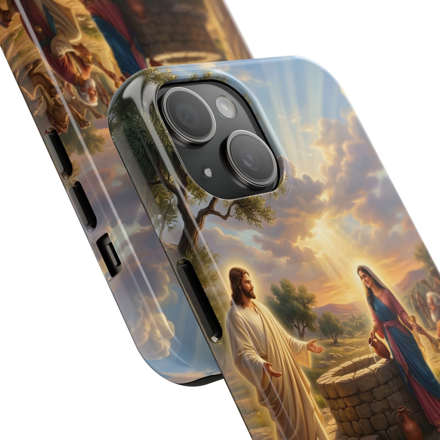 “Providence Unveiled - Rebekah at the Well” - Phone Case