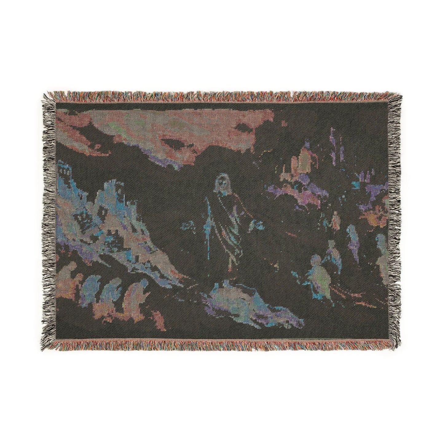 “Pride's Downfall - Obadiah's Prophecy” - Woven Blanket