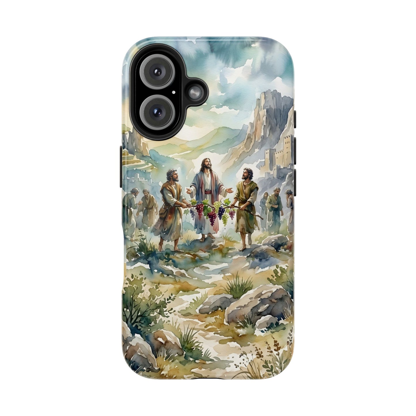 “Promised Land - The Spies Return from Canaan” - Phone Case