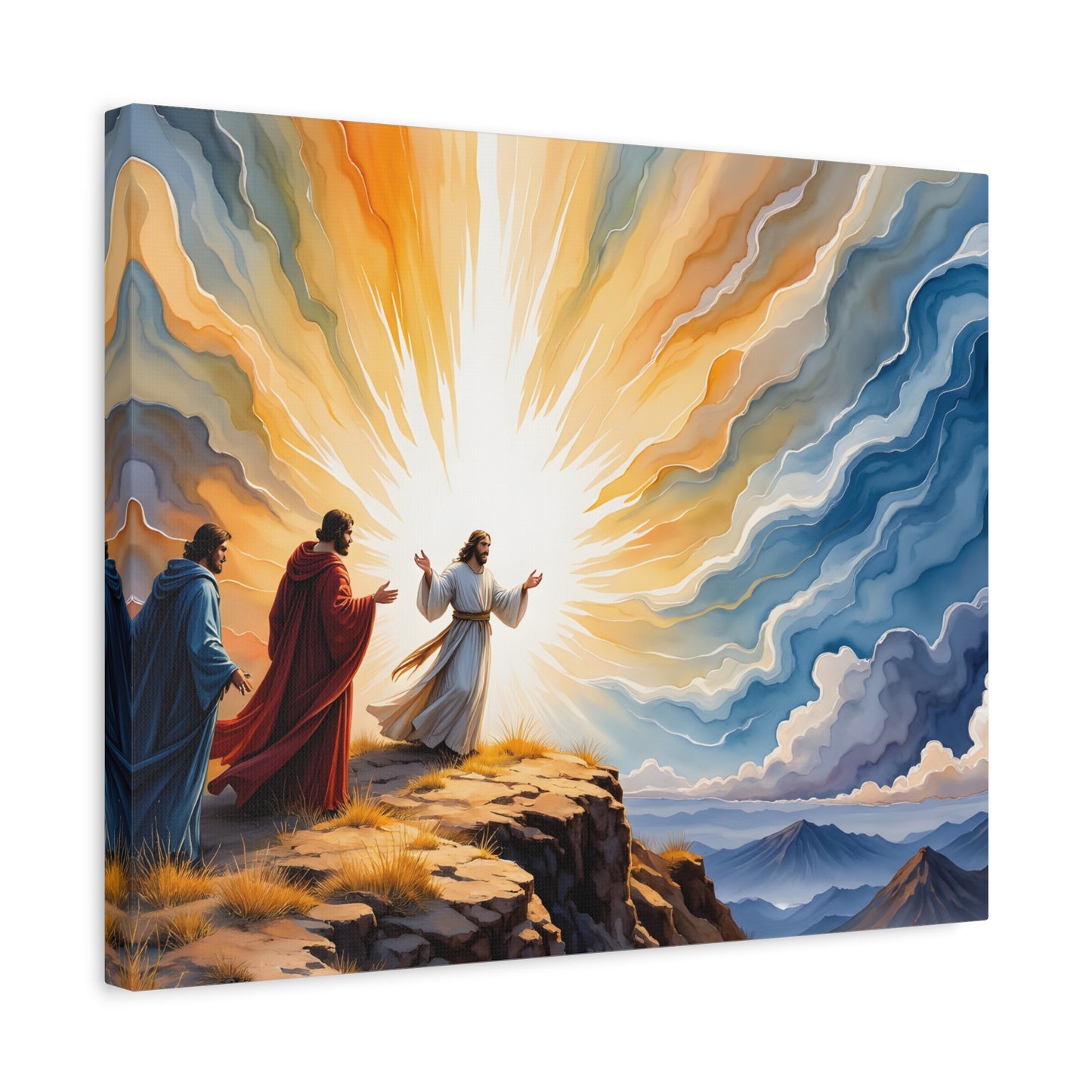 “Glorious Light - The Transfiguration of Christ” - Canvas Art
