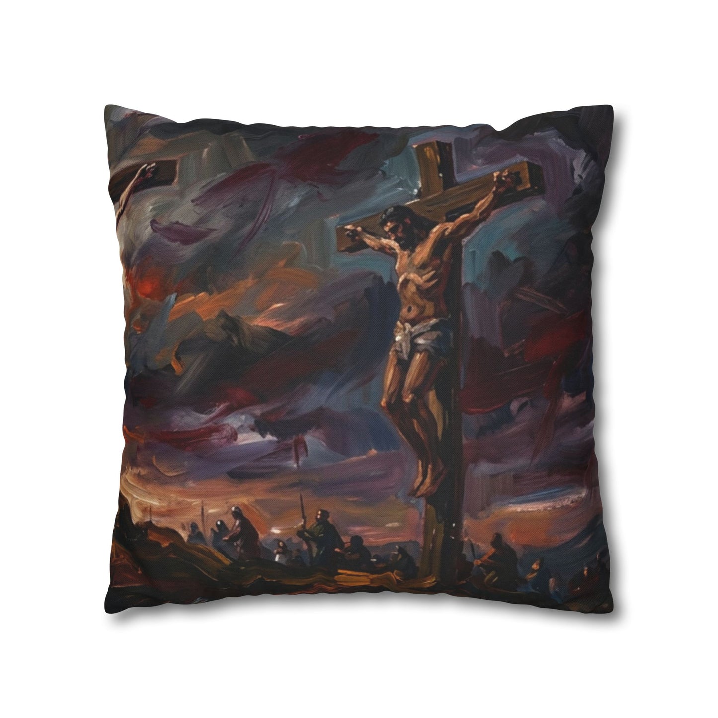 “Darkness at Noon - The Crucifixion of Christ” - Pillowcase