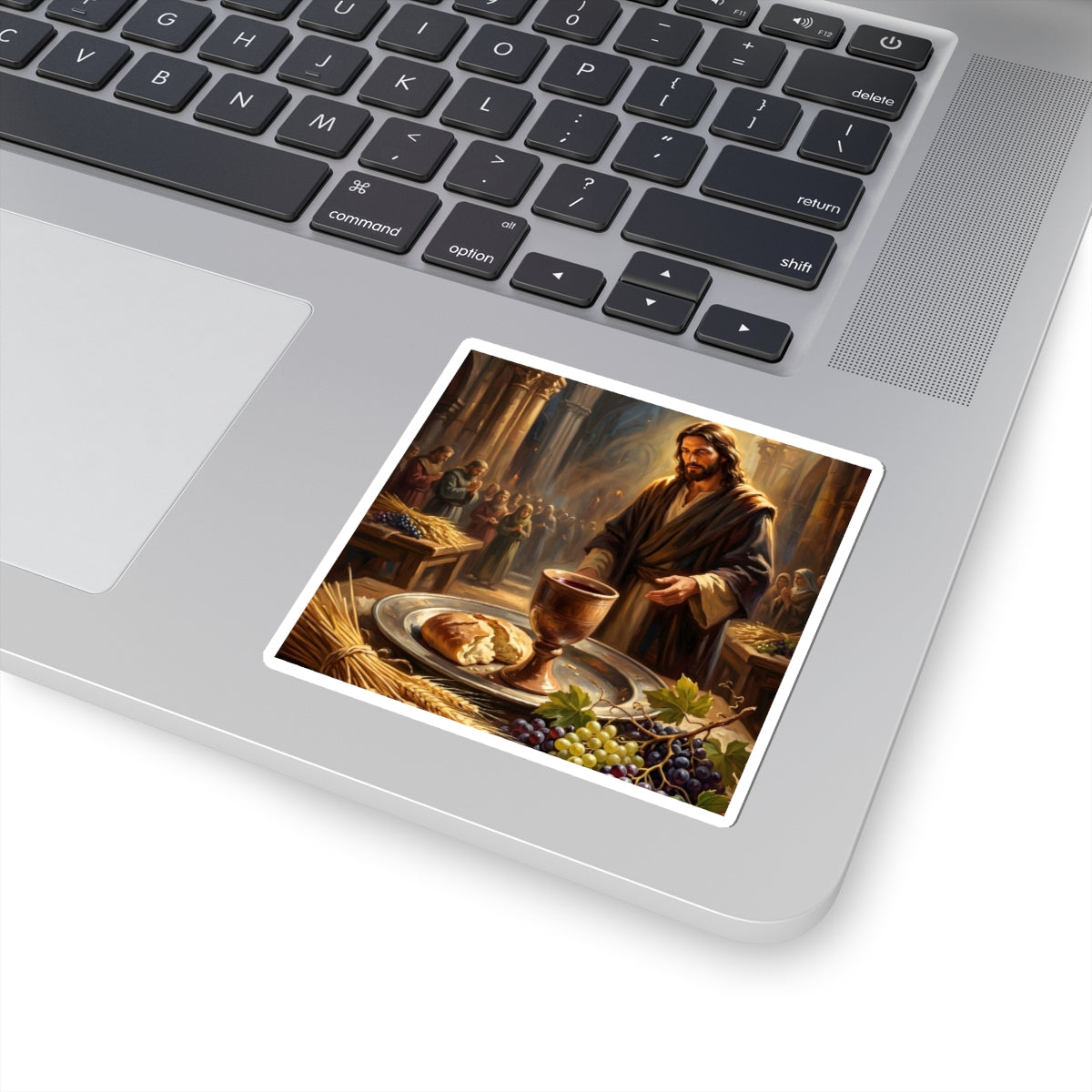 “The Harvest of Faith - Communion Still Life” - Sticker