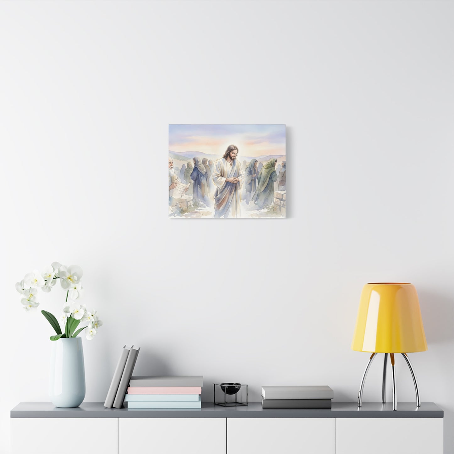 Isaiah prophesying the suffering servant - Canvas Art