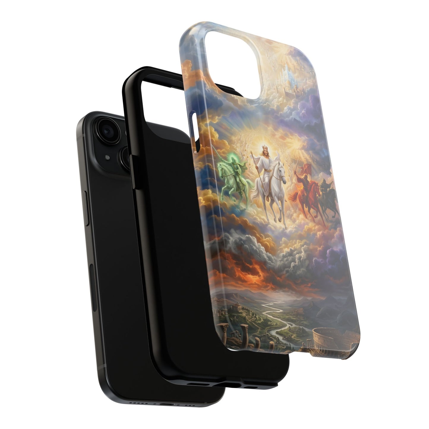 “Behold, A Pale Horse - The Four Horsemen” - Phone Case