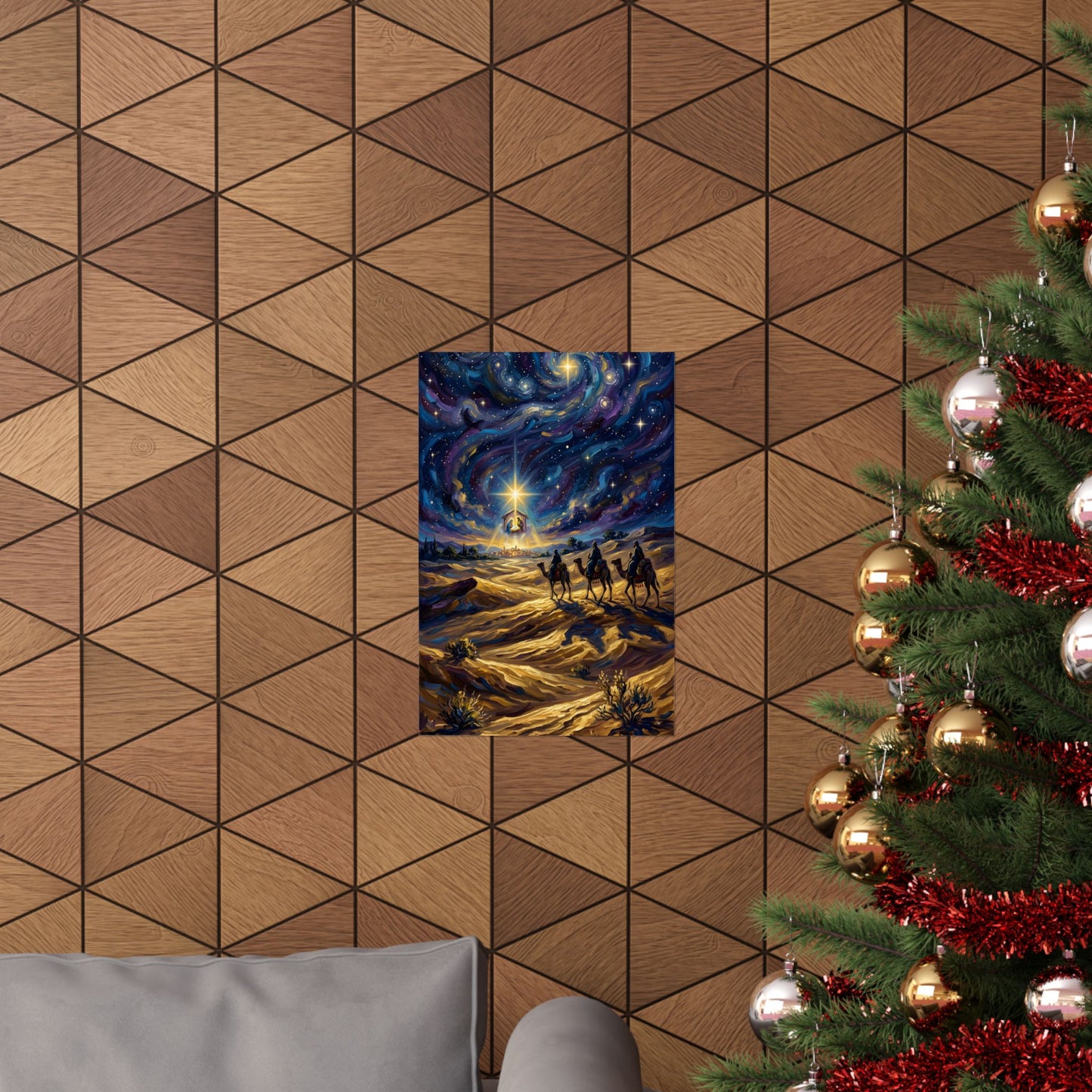 “Journey to Bethlehem - Wise Men Follow the Star” - Poster