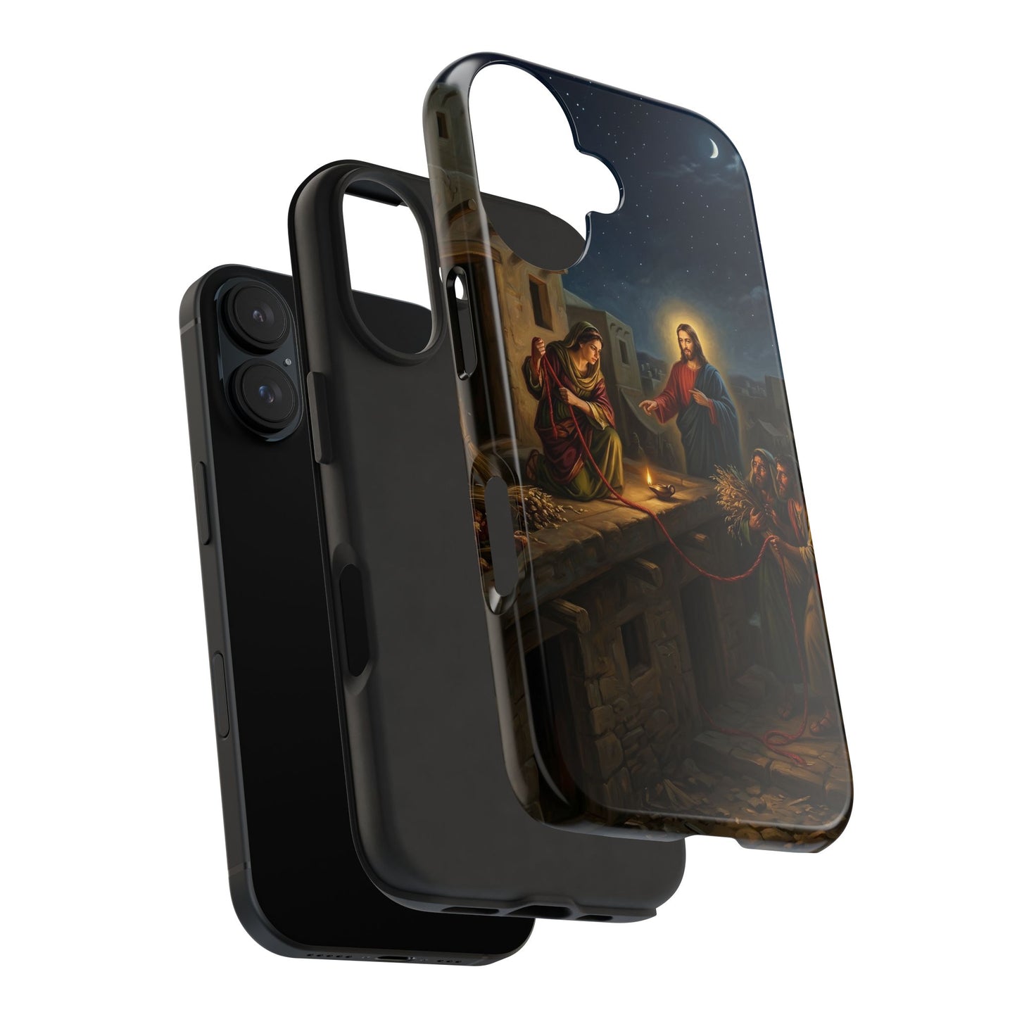 “Scarlet Cord - Rahab and the Spies” - Phone Case