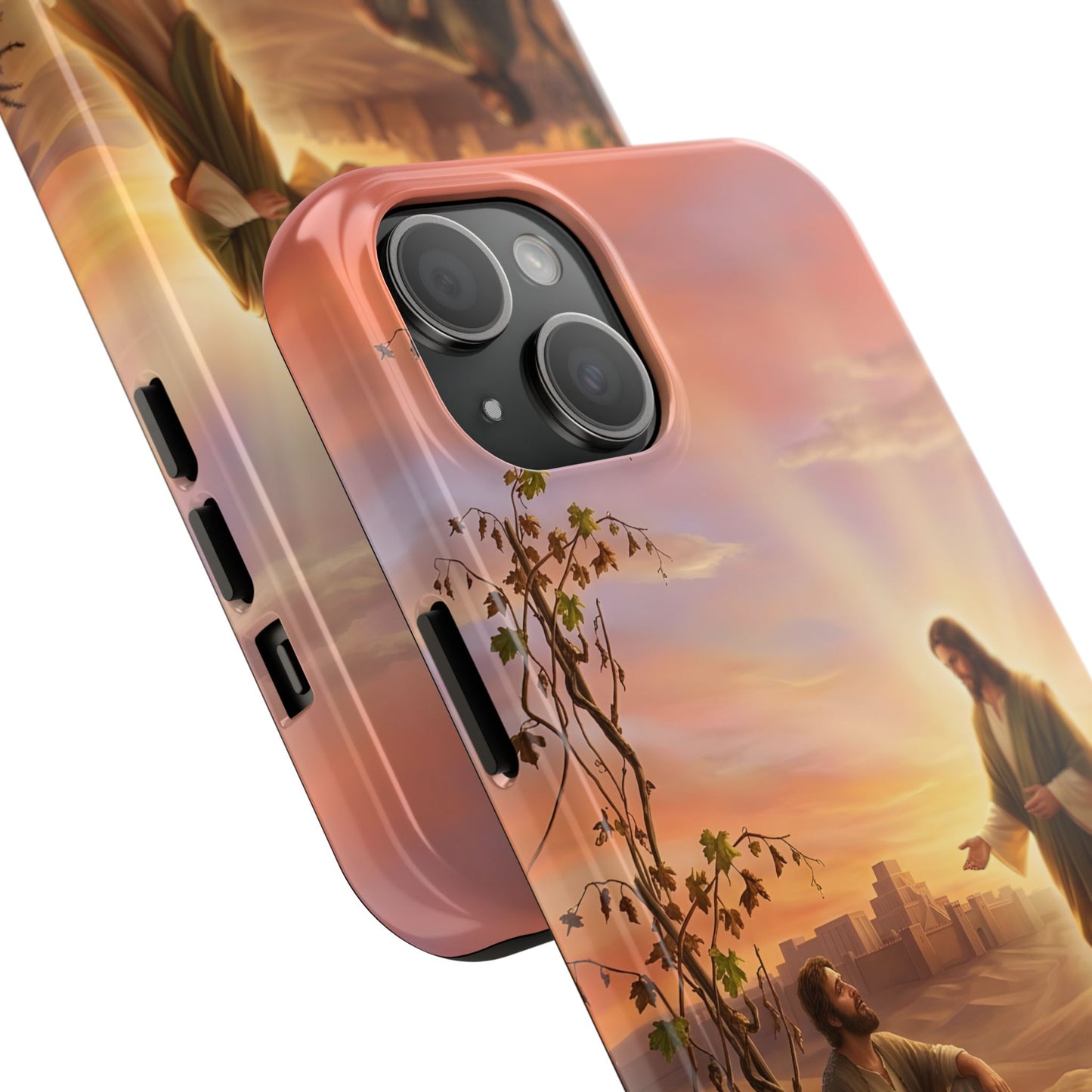 “Withered Vine - Jonah's Lesson in Mercy” - Phone Case